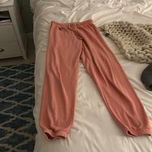 pink, Aviator Nation  sweatpants size medium